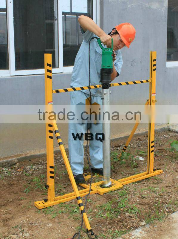 mini spiral piling machine for constructions, solar power system etc.