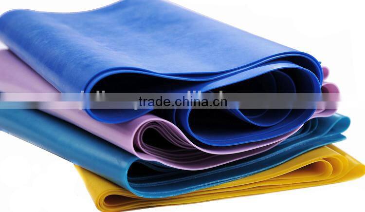 Resistance exercise chest expander bands set with foam handles