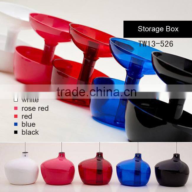 hot selling flower shape multifunction storage box