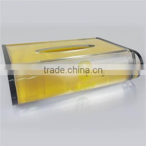 elegant design acrylic napkin holder,acrylic tissue box,acrylic facial box