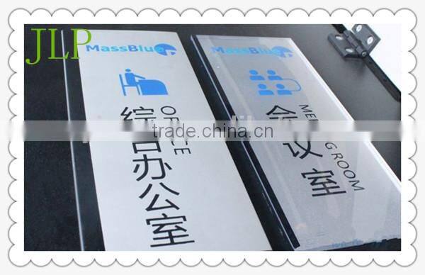 Customized Acrylic screen print name plate for sale