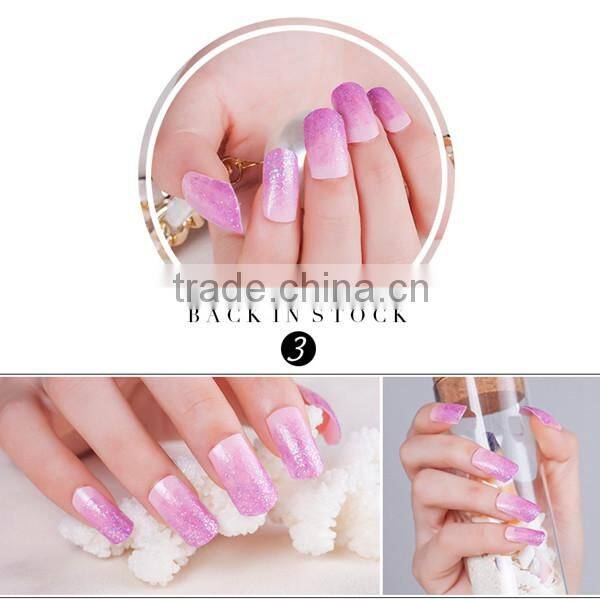 New maxdona cocktail magic 3pcs/set gradient nail polish set