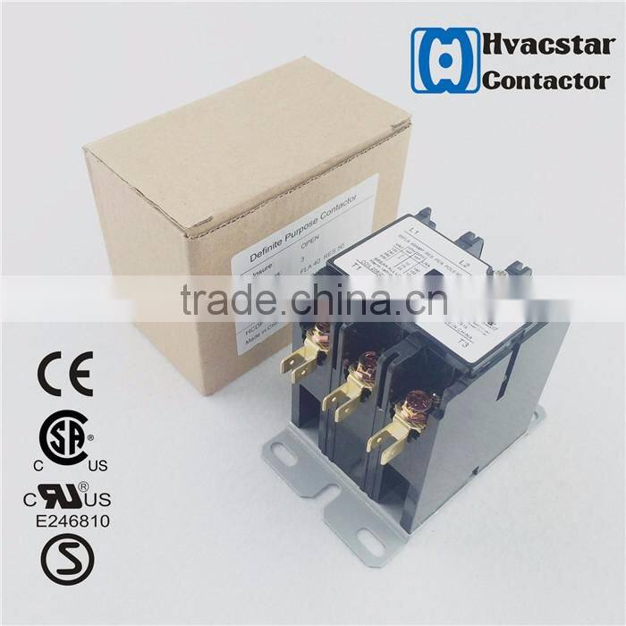 aeg contactor air condition parts conditioner contactor 110v cjx9-30/2 120 3 pole contactor ac contactor 240
