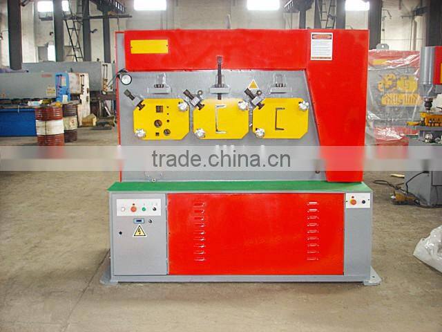 QC12Y series hydraulic muliti-functional channel steel shearing machine