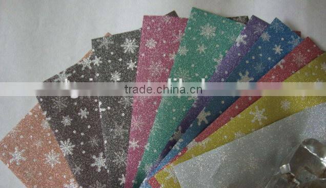 Golden Glitter Film For Decoration
