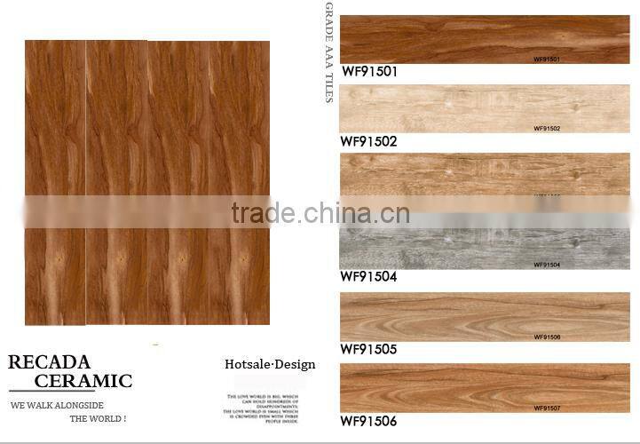 AAA Wooden design decorative ceramic floor tile 15X90