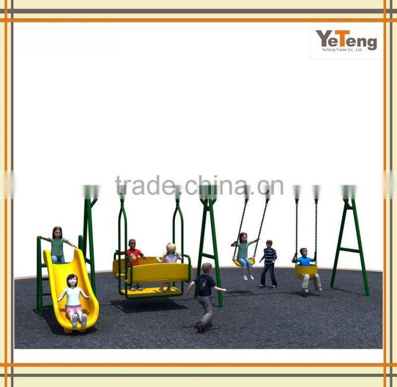 Luxury Modern Children Two Seat Swing For baby