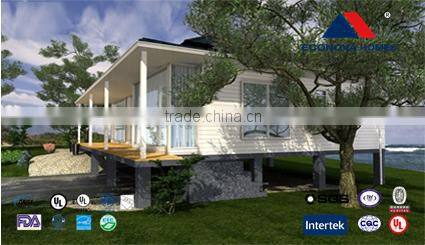 Econova Flat Pack sandwich container home with solar system