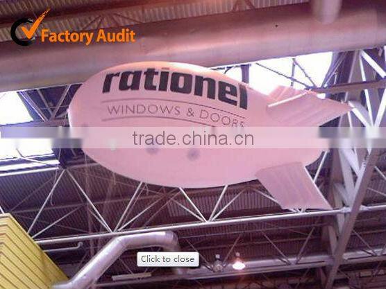 2013 new inflatable blimp, airship for advertising rental