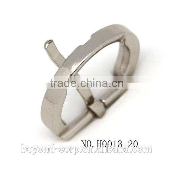 20mm nickel-free finish handbag buckle round buckle