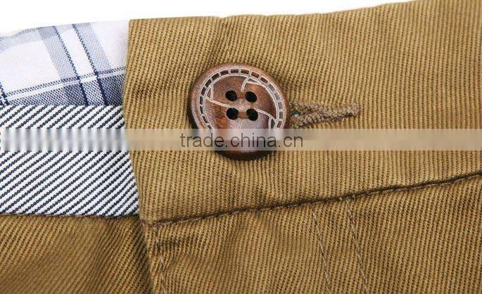 cotton Twill Kahki casual Men short