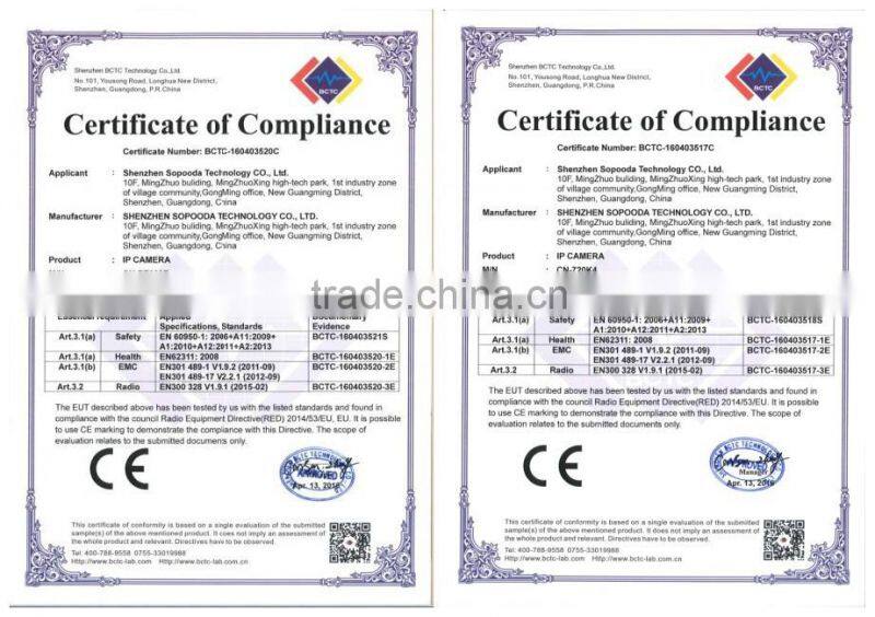 Camnoopy 1080p HD CMOS wireless ip camera support max 128GB TF card two-way audio ip camera