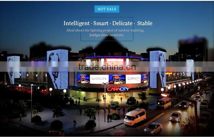 waterproof 6pcs/pixel SMD5050 lamps led dot matrix light for the building facade lighting