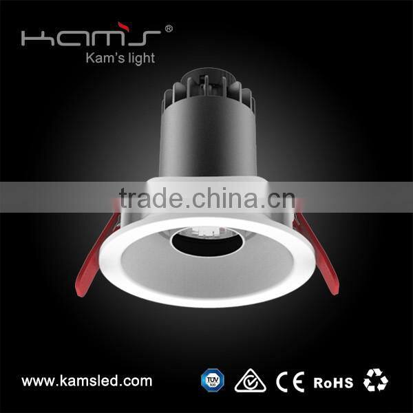 Recessed Led 8Watt Down Light With Cut Out 70-74mm Color Temperature 4000K Dimmable Led Ceilig Light Spotlight