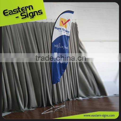 Best Selling Advertising Printing Wholesale Wind Feather Banner For Outdoor