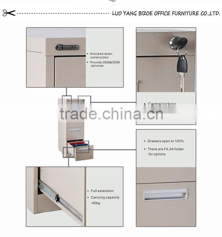 Popular steel office furniture filing cabinet