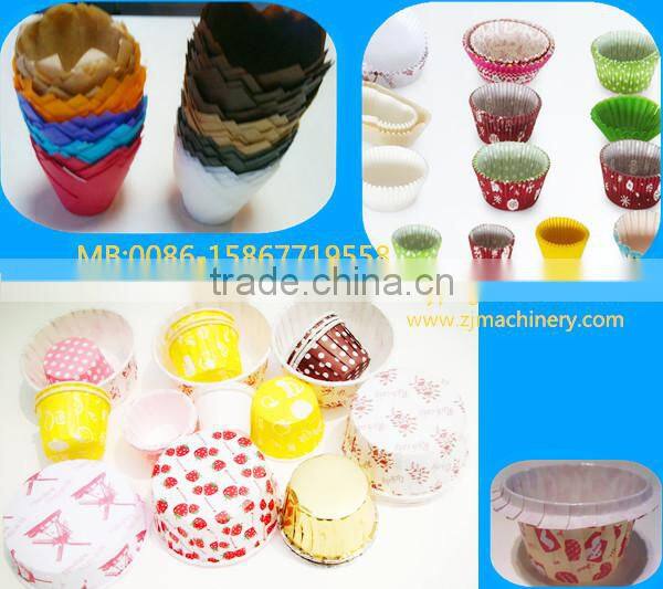 baking cup machine with curling