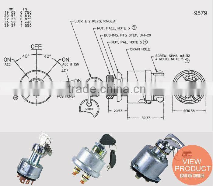 Excavator Tool Lamps for ZX Excavator China Supplier