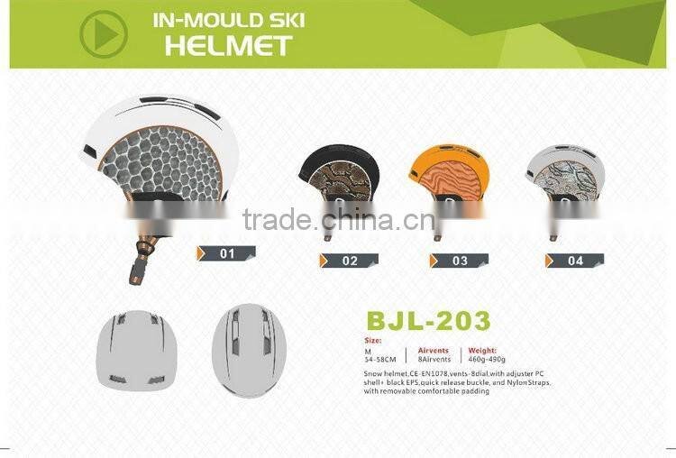 High Credit Winter Safety Helmet With Chin Strap