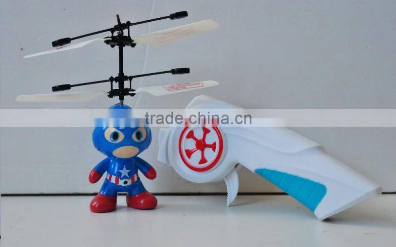 New Year Gift 2016 Infrared Induction Flying Astronaut Toy HY-830A Yiwu Toys Market Flying Spaceman Educational Toys For Kids