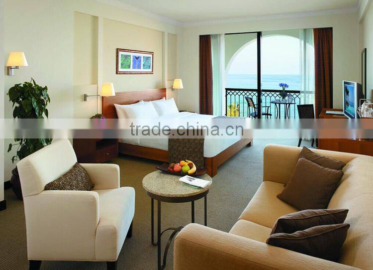 Lated design 2016 modern 5 star hotel bedroom furniture made in China