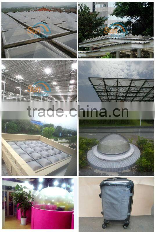 Size Customized Polycarbonate Dome Cover(High Impact Resistant)