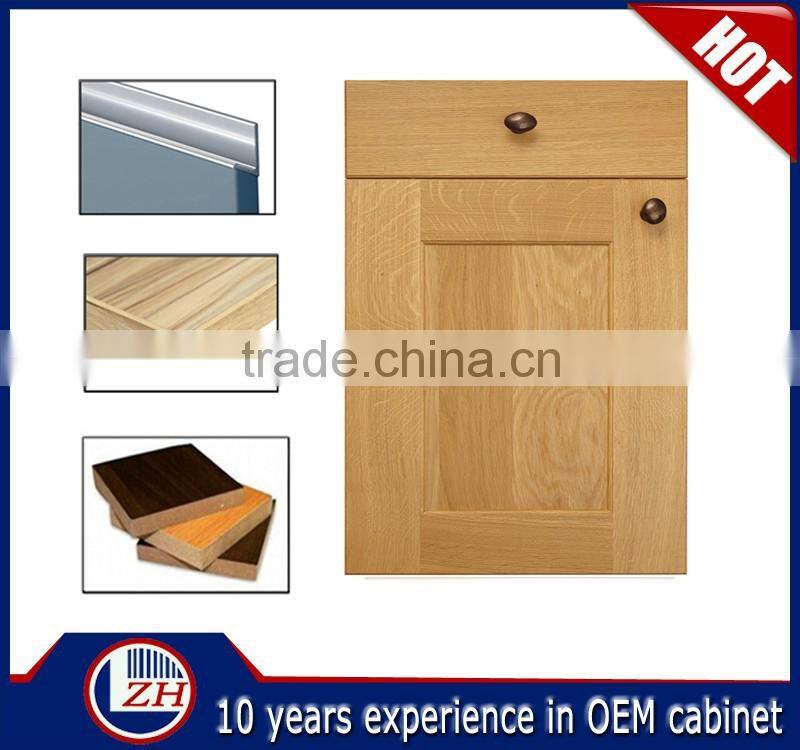 Factory direct pvc kitchen cabinet swinging door