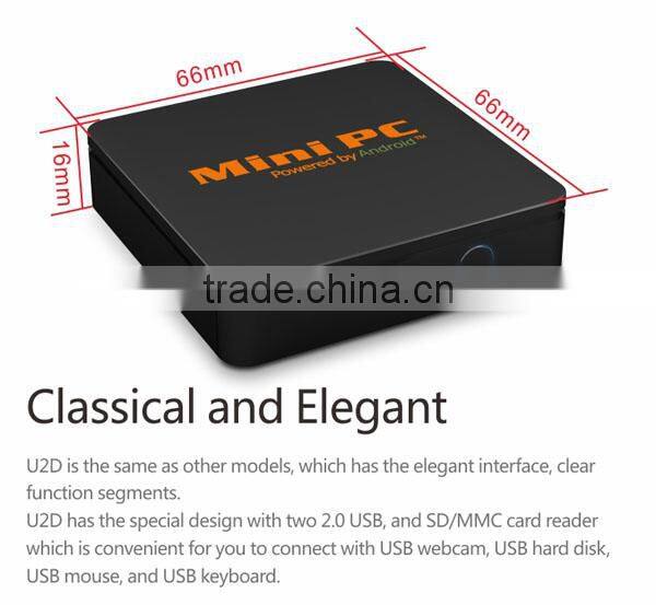 1080p full hd gigabit network media player mini android tv box smart mini pc android 4.2
