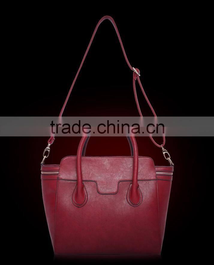 2016 luxury lady office handbag women genuine leather handbag wholesale