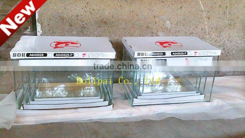 Panoramic wall aquarium glass material fish tank decoration wall aquarium