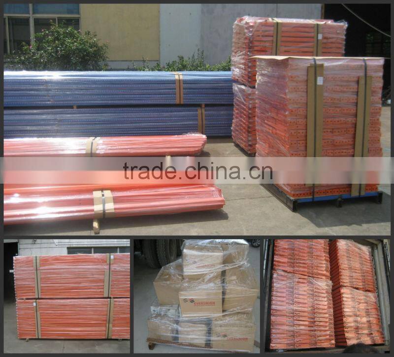 2016 CE steel plate /wire mesh warehouse storage rack