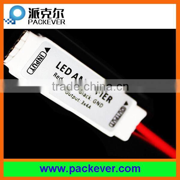 DC 5V-24V input 12A output rgb mini LED amplifier/repeater