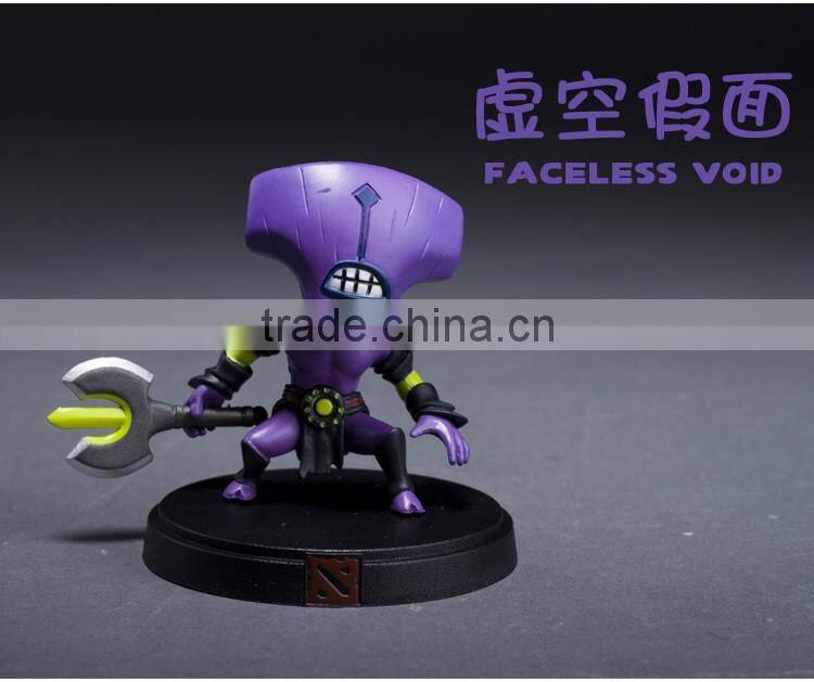 Dota2 faceless void 3D plastic PVC anime action figure cartoon model toys Customize hero pvc 1/6 collection oem odm funko pop