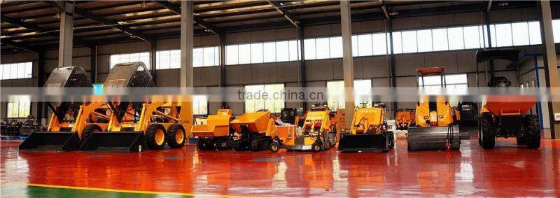New Useful Chinese skid steer loader with 4 in 1 bucket