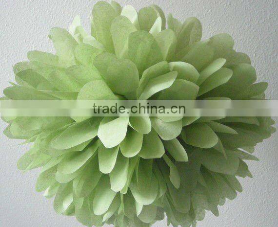 Christmas tissue small paper flowers