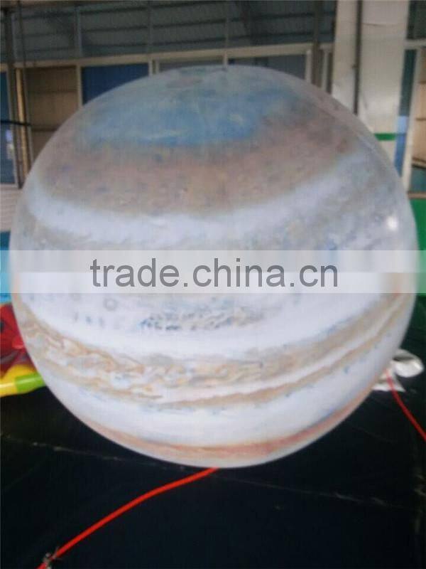 2015 hot sale custom inflatable earth globe,inflatable world globe,jupiter led for gaint inflatable solar system decoration