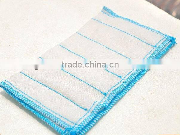 Gauze rags, cleaning rags, washing rags.