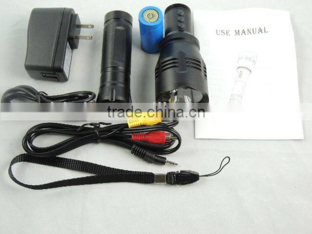 Super power FLASHLIGHT DVR Camera CP-F7826 Outdoor device