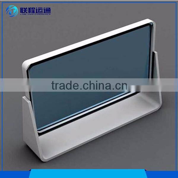 Custom made acrylic table top sunglass fitting shop mirror