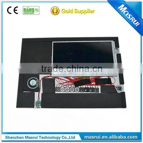 2.4" 4.3" video greeting card module/TFT screen video greeting card /lcd video module card