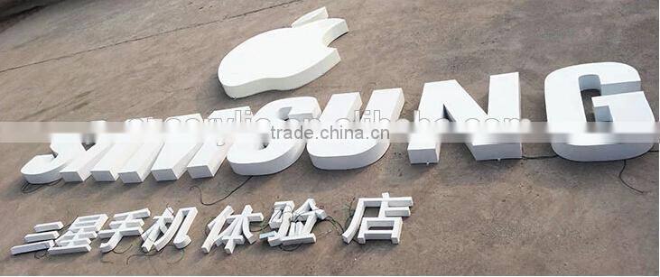 desktop acrylic logo sign block