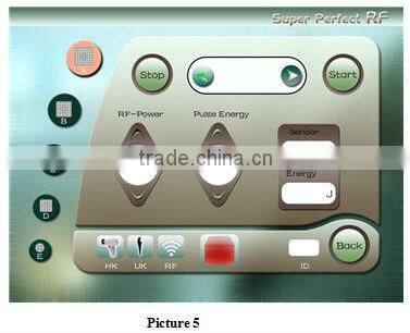 2013 lattest radio frequency skin tightening machine,Rhermage (Perfect skin rejuvenation result after just 1 time treatment!!!!)