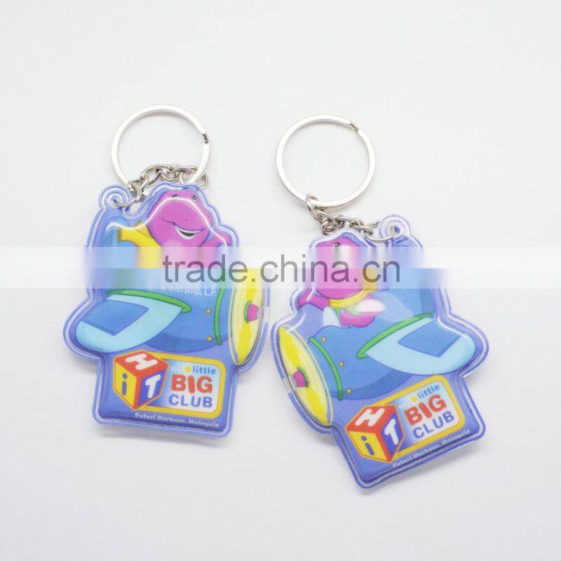 Novelty Soft pvc 3D Keychain promotional new design keychian