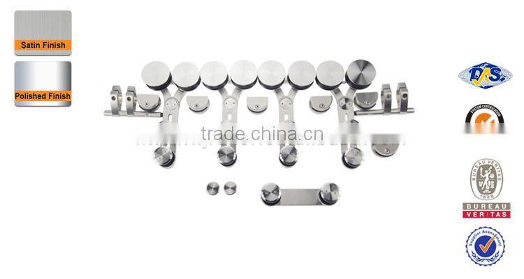 Huajian doors manufacturers sliding door wheels roller bearing hardware system