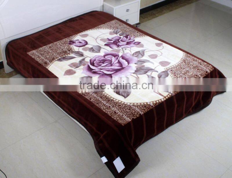 100% polyester 2-ply super soft mink baby toys promotion blanket