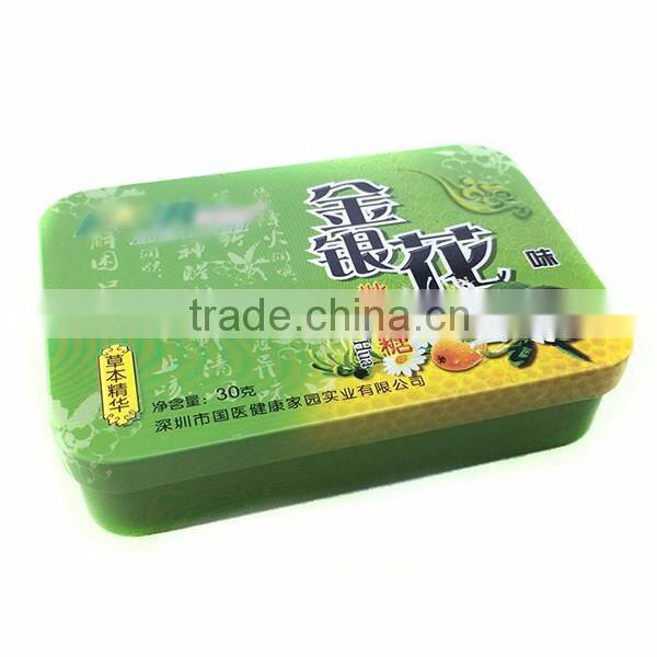 recyclable feature rectangle metal cigarrete box