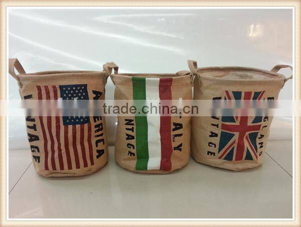 customized jute bags small