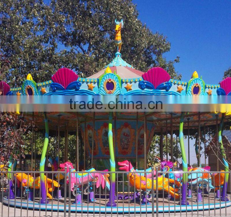 Hot Sale!!! kids favorite carousel / outdoor christmas merry go round