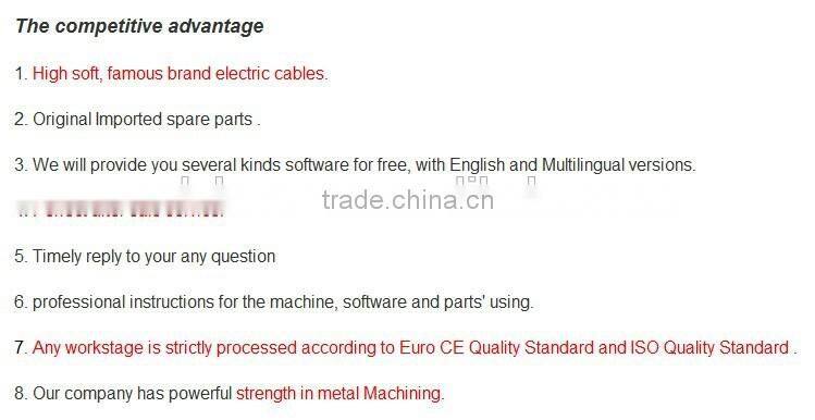 2014 New Condition 1325 CNC Router & Plasma Metal Cutting Machine for Aluminum