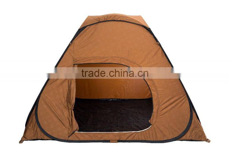 Pringting Steel Pole Pou Up Quick Release Portable Hiking Tent